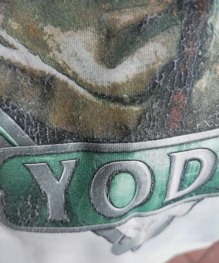 T-shirt manches courtes star-wars yoda 6 ans - photo numéro 3