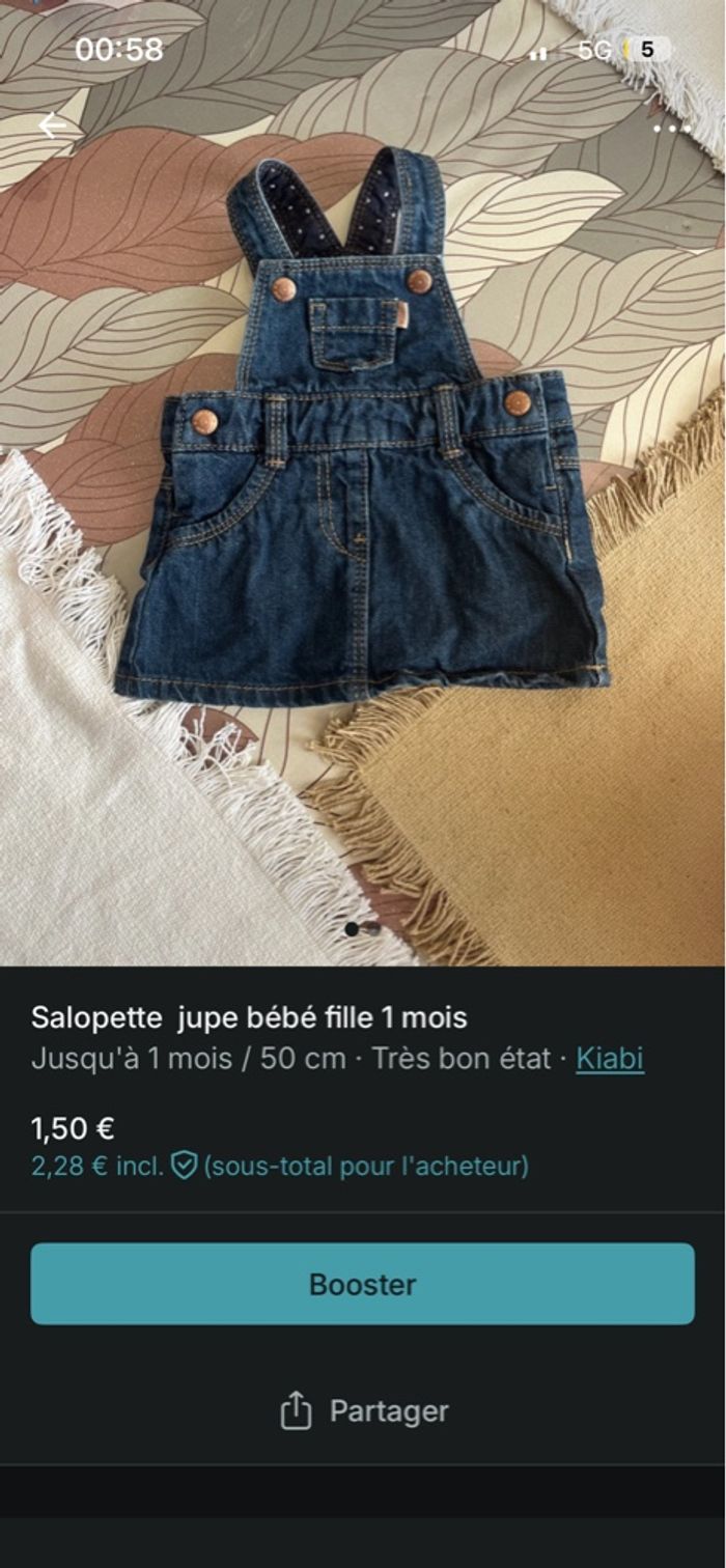 Jupe salopette - photo numéro 2