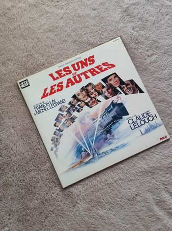 Double album vinyles film les uns et les autres