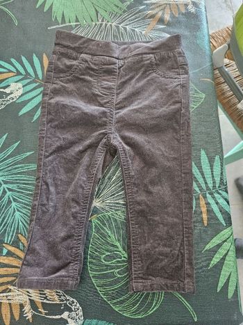 Pantalon en velours