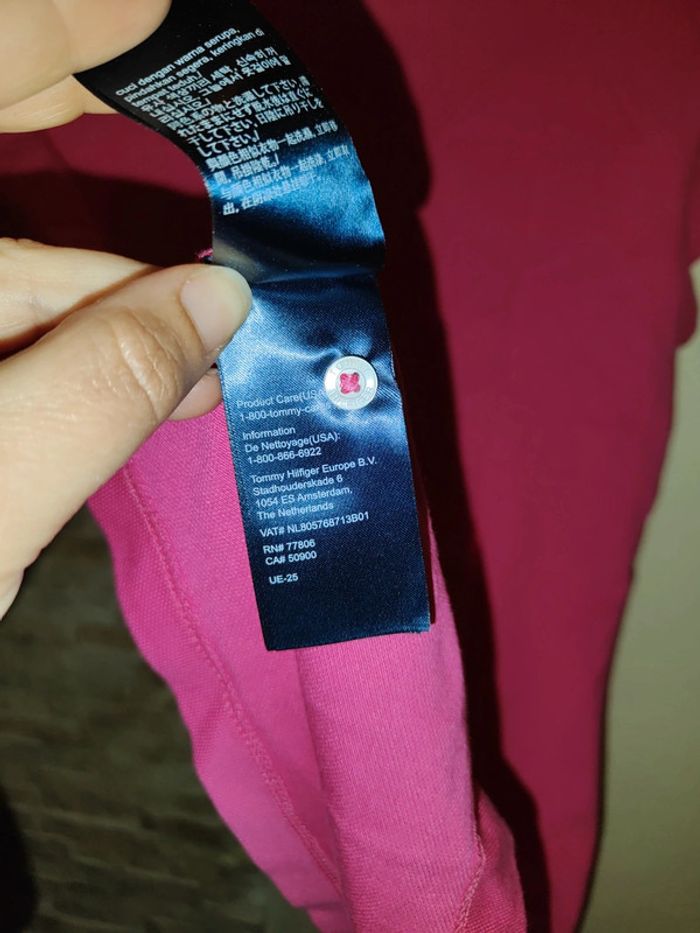 Polo rose tommy Hilfiger - photo numéro 9