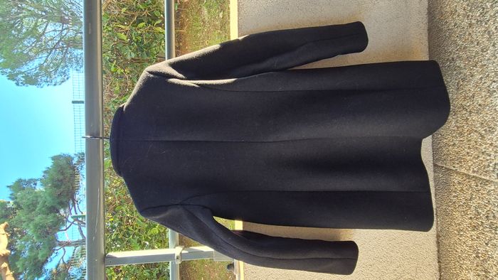 Manteau Maje laine noire - photo numéro 2