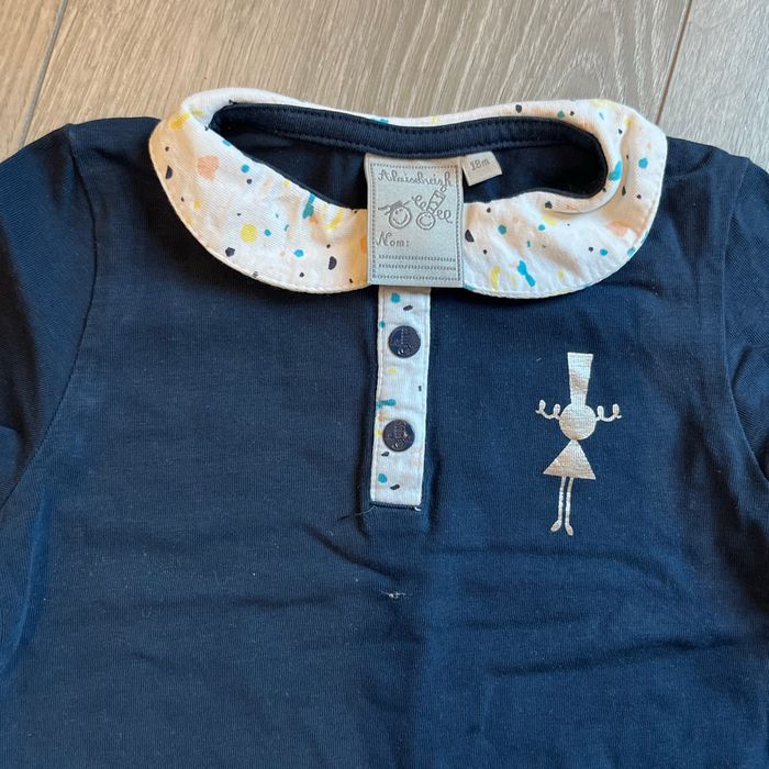 Tee shirt manches longues 18 mois x2 - photo numéro 3
