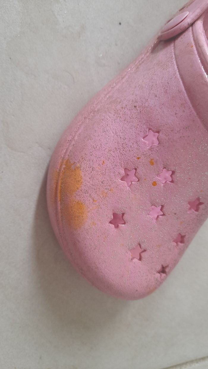 Crocs rose à paillettes - photo numéro 7