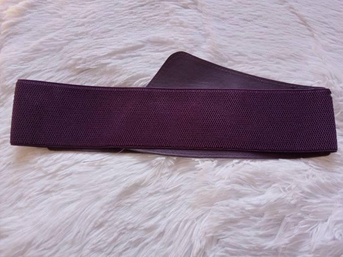 Ceinture mauve 75 cm Neuf - photo numéro 2