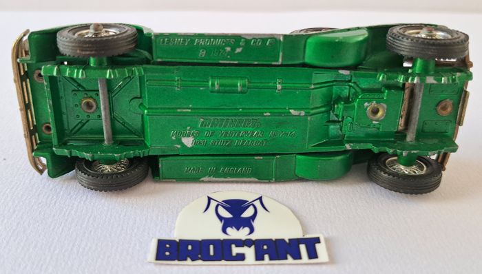 Voiture miniature 1931 Stutz Bearcat - Lesney Matchbox 1974 - photo numéro 5
