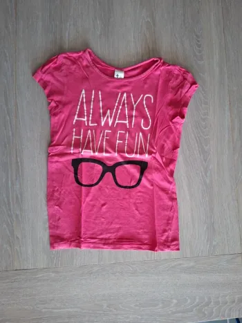 Tee-shirt rose