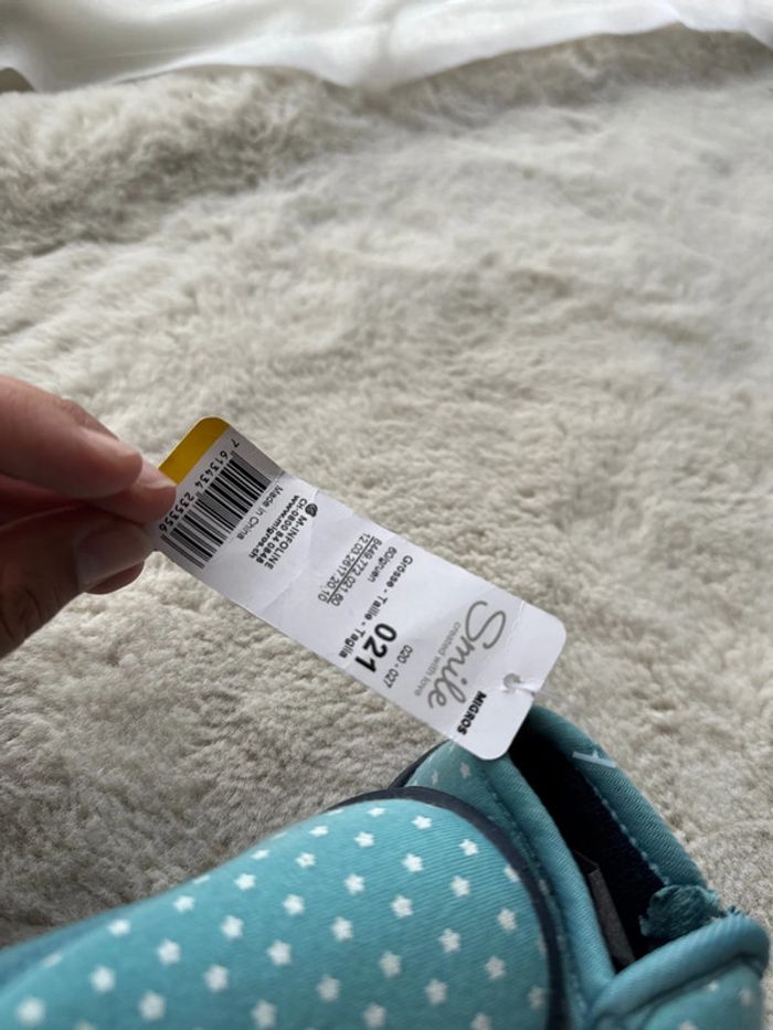 🩰 chausson bébé fille - taille 21 - neuf avec étiquette - smile - photo numéro 3