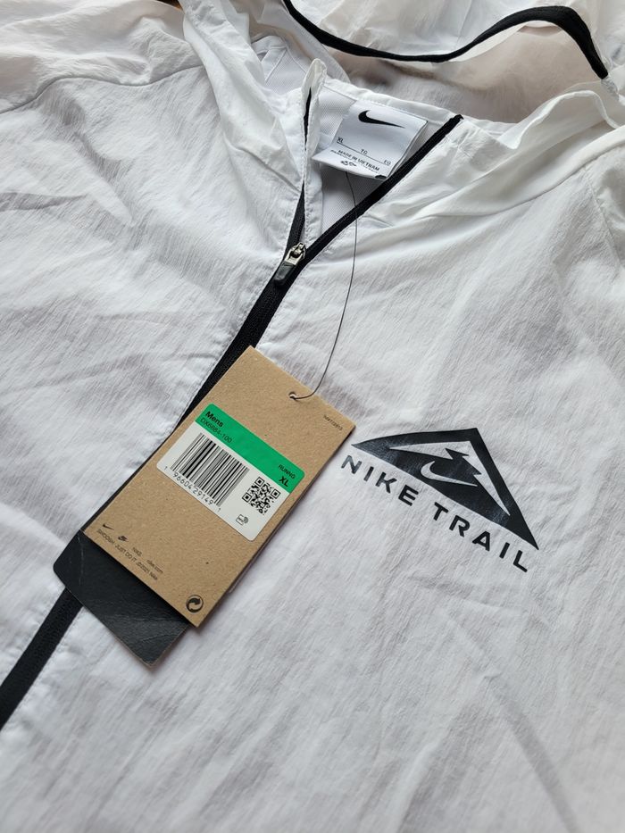 Veste Nike Trail Running Blanche - photo numéro 5
