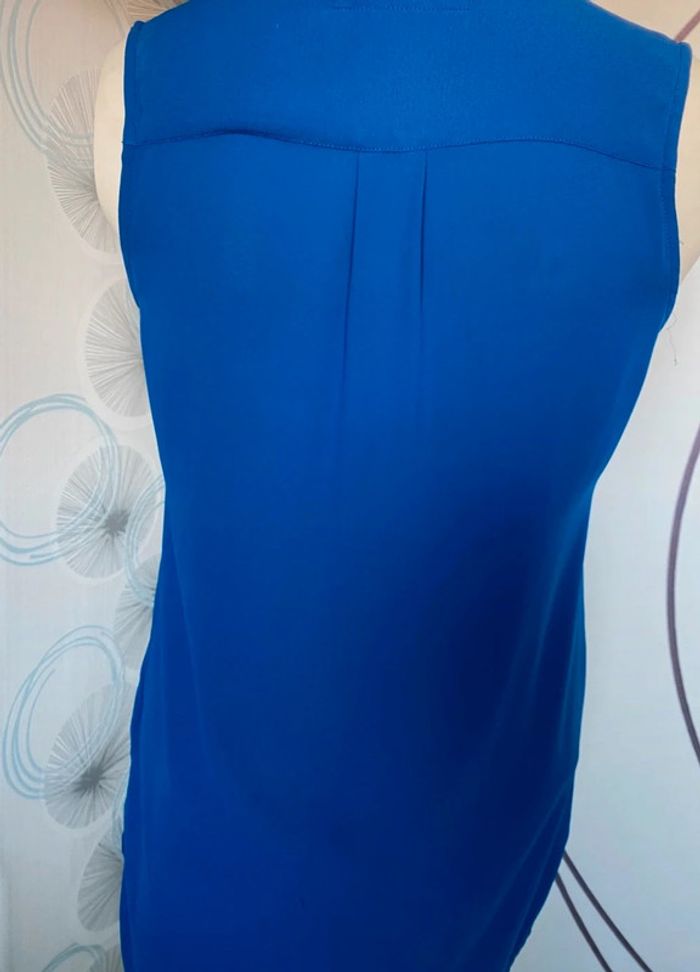 Blouse bleue électrique Mim taille 36 - photo numéro 4