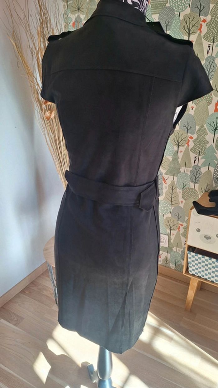 Sublime! Élégante robe en peau de pêche taille 36 neuve - photo numéro 5