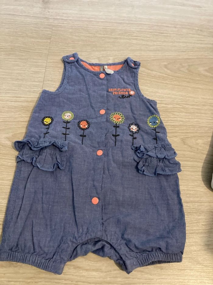 Combi short 6 mois