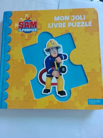 SAM le pompier. Mon joli livre puzzle