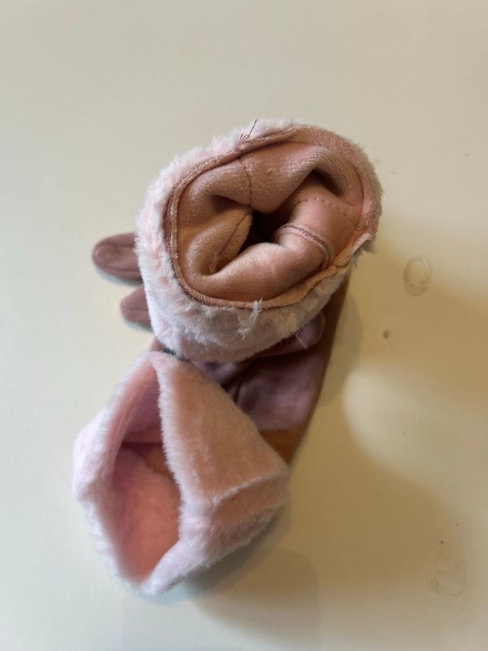 Gants chauds NEUFS pour femme couleur rose - photo numéro 6