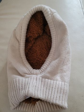 Cagoule fourrée taille 50 cm