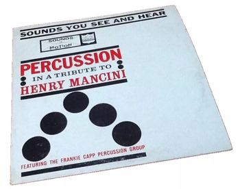 Vinyle 33 tours (Jazz) The Frankie Capp Percussion Group Percussion in a tribute to Henry Mancini