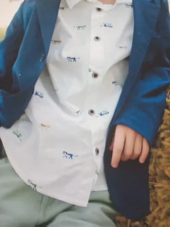 Chemise garçon léopard Du Pareil Au Même