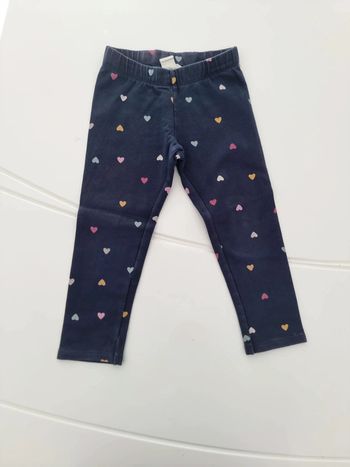 Legging motif coeur