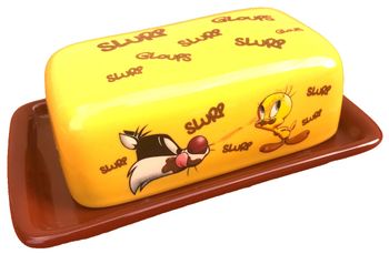 Beurrier en céramique titi / gros minet  Warner Bros  Avenue of the Stars