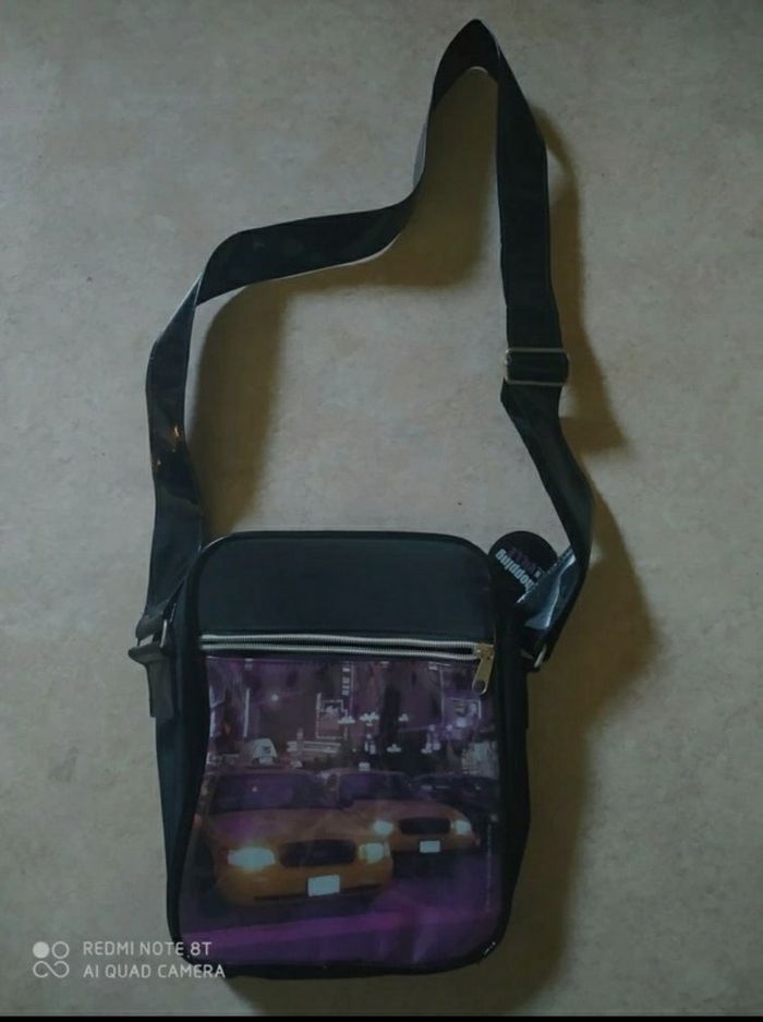 Sac bandoulière noire