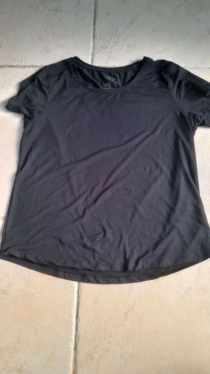 T shirt sport noir - photo numéro 4