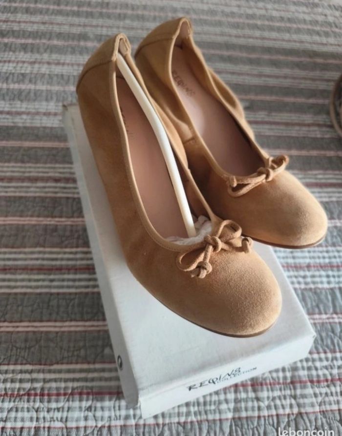 Ballerines compensées Reqins neuves - photo numéro 2