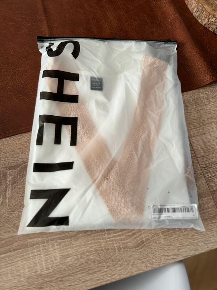 SHEIN lune blouse avec dentelle - photo numéro 6