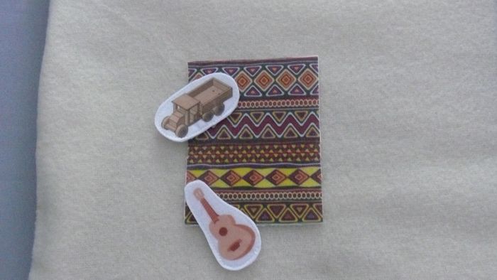 Tapis à histoire/sac à histoire "La sieste de Moussa" - photo numéro 6