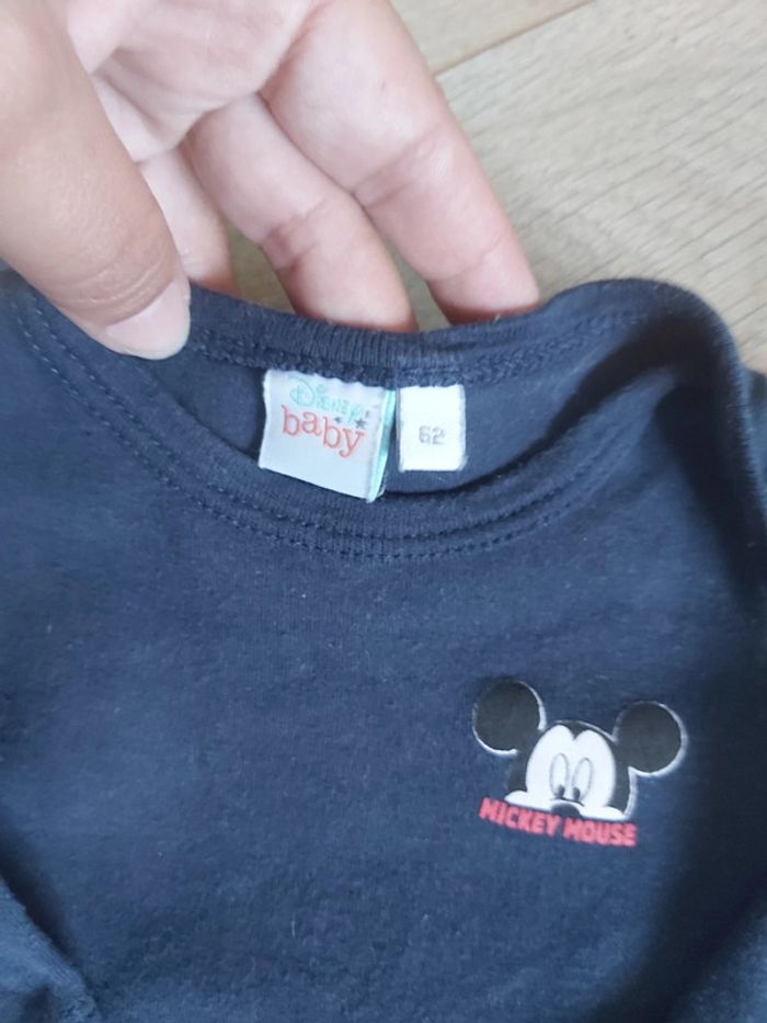 Bodie manches longues Disney Mickey 3 mois (78) - photo numéro 2