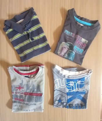Lot 4 hauts 6 ans