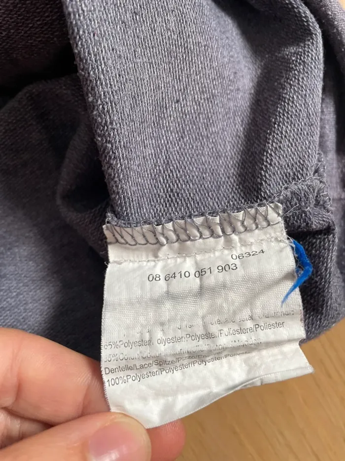 T-shirt MC gris violet - Creeks - 16ans - photo numéro 6