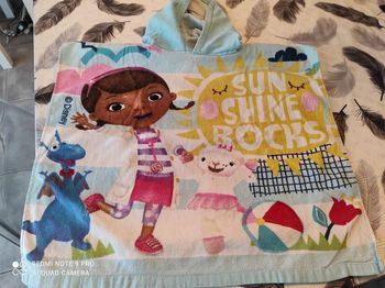 Poncho/Sortie de bain Docteur la Peluche