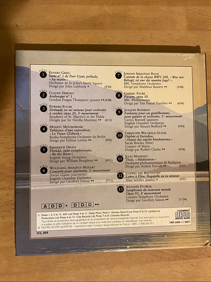 Cd musique classique - photo numéro 2
