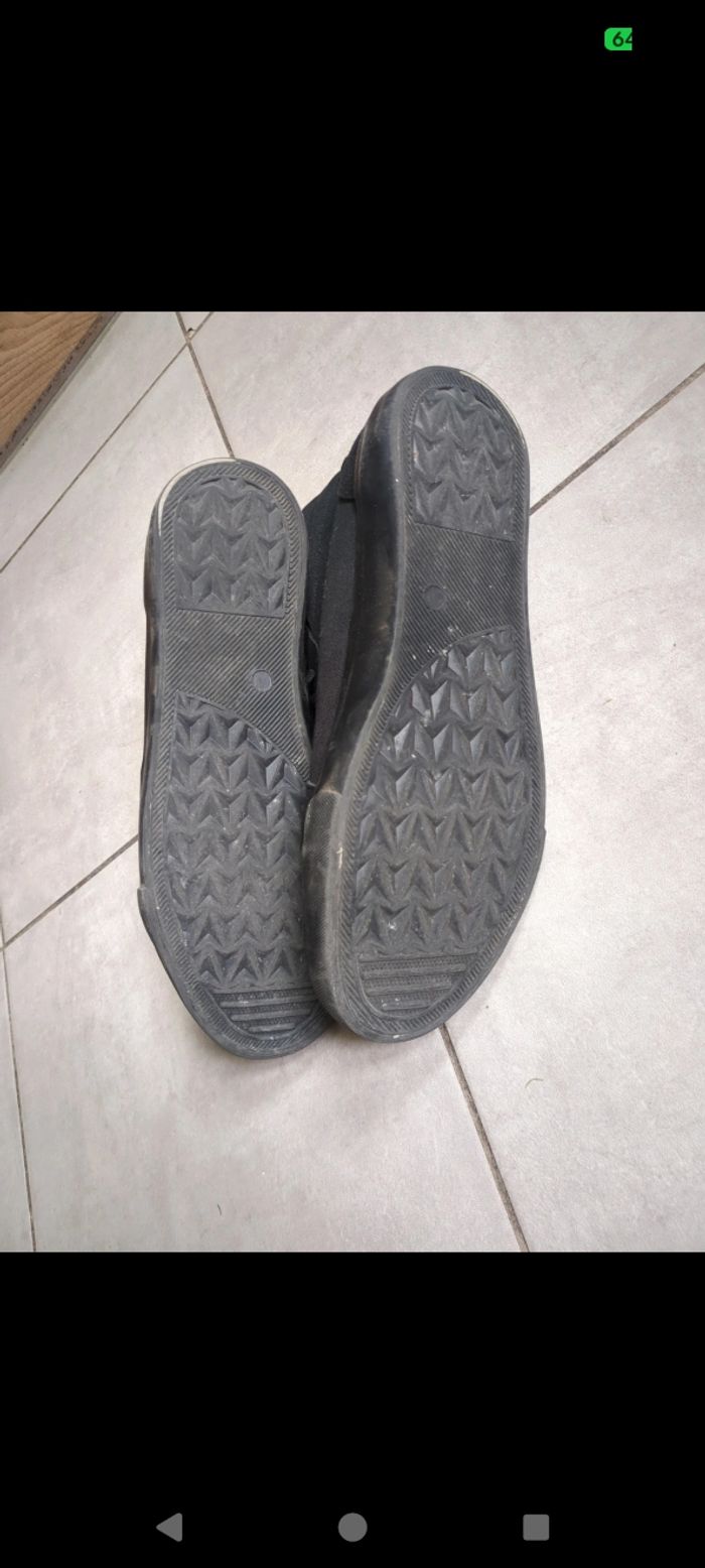 Chaussure montante en tissu - photo numéro 3