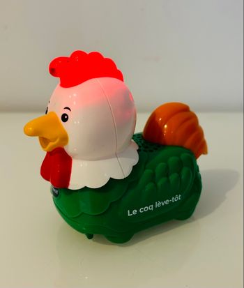 Vtech Tut Tut Animo Rico le coq lève tôt tracteur zoo maxi jungle super ferme bateau des animaux tigre panda hippo koala chat poule cheval tigre cochon crocodile singe copains bolides rare lot SOP77