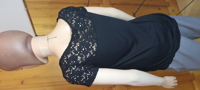 Tee-shirt femme noir "Tally Weijl" taille S - photo numéro 4
