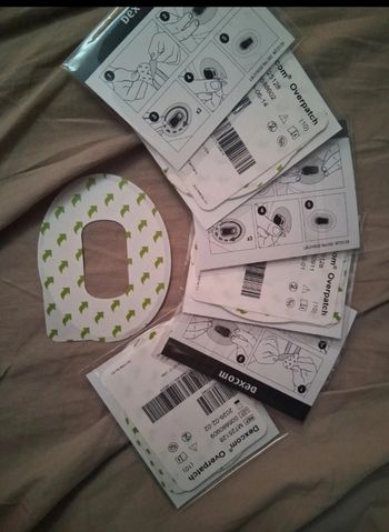 Lot 6 packs de 10 overpatch