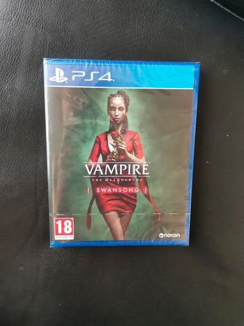 vampire the masquerade swansong ps4 neuf sous blister