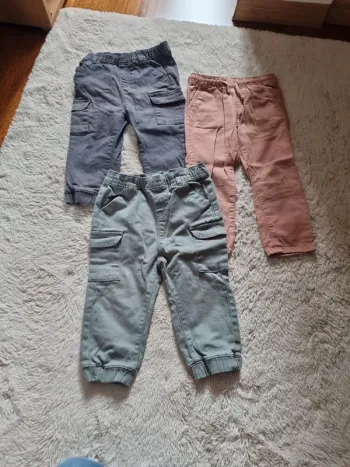 Lot de 3 pantalons  vert baudet
