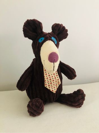 Peluche les deglingos Ours neuve