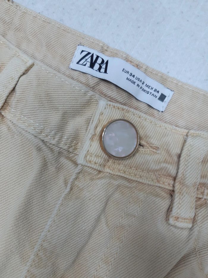 Pantalon jean large Zara T34 - photo numéro 6