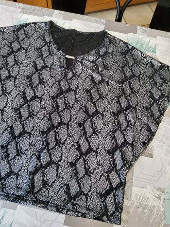 Top paillettes