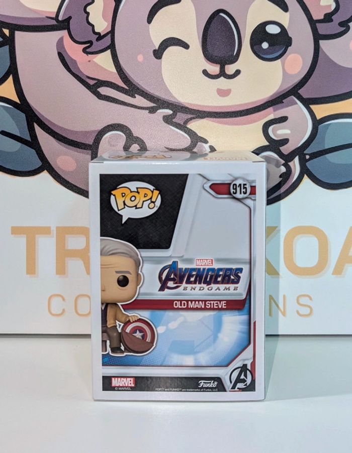Marvel - Avengers Endgame Pop - Steve "Vieil Homme" N° 915 - photo numéro 4