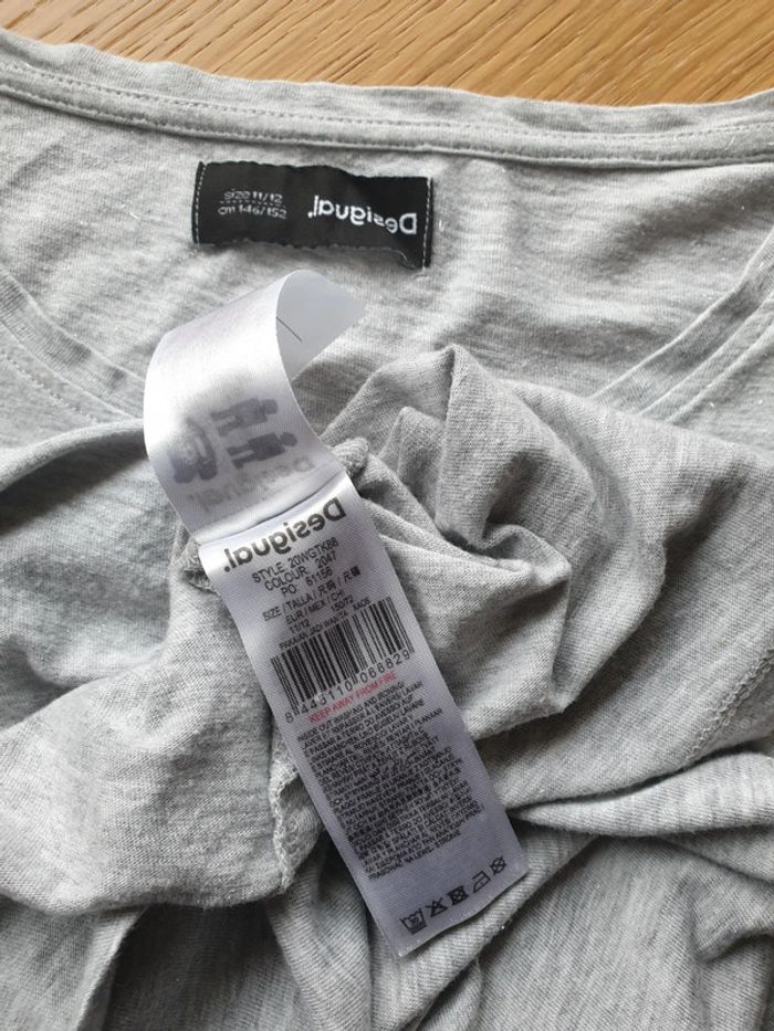 Tee-shirt papillon Desigual 11/12 ans - photo numéro 2