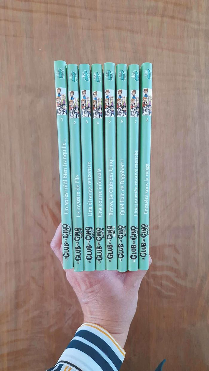 📚 Lot 8 livres Le club des 5 junior - photo numéro 2