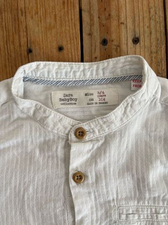 Chemise Zara boy taille 3-4 ans - photo numéro 4