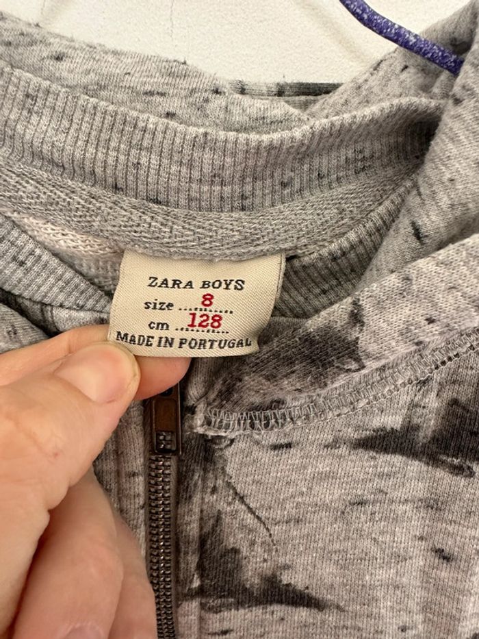 Veste à capuche, Zara kids taille 8 ans - photo numéro 3