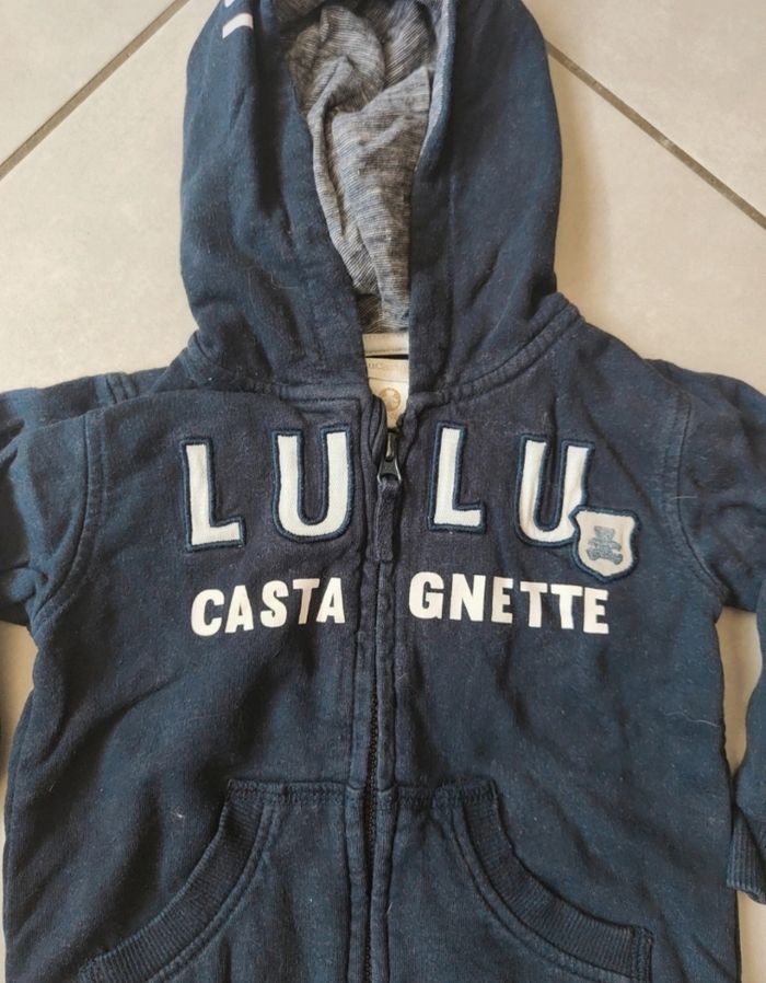 Veste lulu castagnette taille 12 mois - photo numéro 2