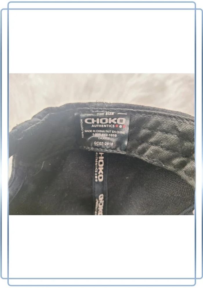 casquette chevrolet - choko authentics - noir - brodé (534) - photo numéro 8