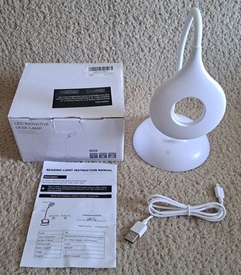 Lampe de bureau USB en boite - comme neuve